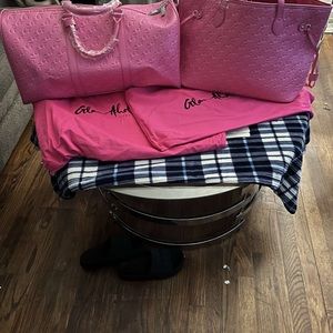 Collage bags or weekend luggage